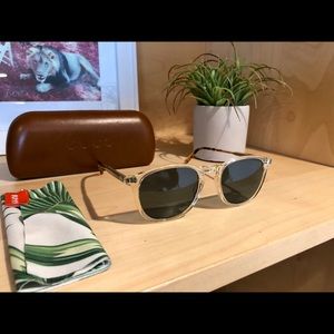 Garrett Leight California -Kinney Ch-Ch Sunglasses